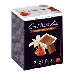 Dessert proteici- Confezione mista 7 porzioni. Ad elevato contenuto di proteine. 