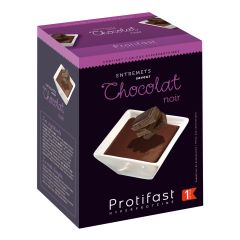 Budino proteico al cioccolato fondente. 7 porzioni