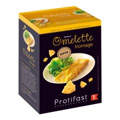Omelette proteica al formaggio. 7 porzioni x 31 g