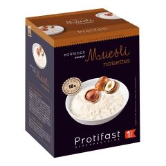 Porridge proteico tipo muesli nocciola