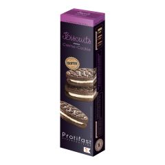 Biscotti proteici al cacao gusto cookie and cream tipo Oreo®️